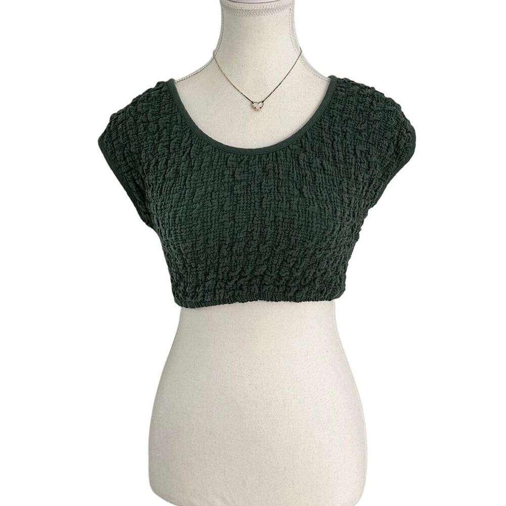 Pacsun I.L.A Hearts Cotton Size Medium Cropped Casual Top